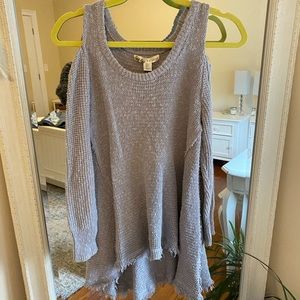 Trendy boho sweater